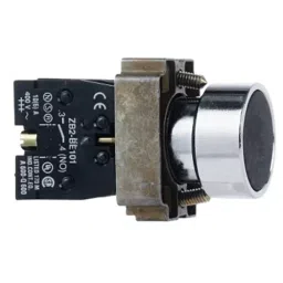 Sibass Electric Flush Spring Return Push Button Diameter 22.5 mm Metal Body Without Contact Element with CE Mark, Black, SE-LAY-BA21 (Pack of 300)-picture-7
