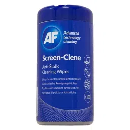 AF INTERNATIONAL Wipes, Screenclens, Pk100, SCR100T-21