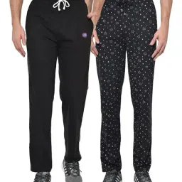 Vimal Jonney Multicolor Cotton Trackpants - Pack of 2-picture-17