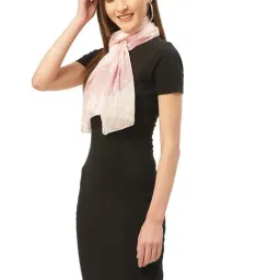 Trend Arrest Pink Floral Print Scarf-99