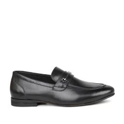 Atesber by Inc.5 Men's Black Formal Loafers-image-40