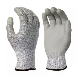 Swavind Safety Hand Gloves Synthetic with PU Coating High-Quality PU Coating with Abrasion Resistance Silver & Grey Free Size (Pack of 600 Pair)-picture-26