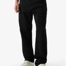 The Souled Store Black Straight Fit Lightly Washed Jeans-image-90