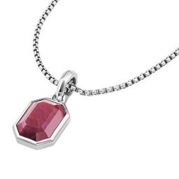 GenZcomplex Silver-Plated Square Pendants-3