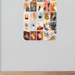 CVANU Multicoloured 6 and more Piece Paper Wall Core-picture-9