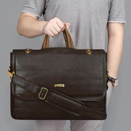 LOREM Unisex Textured Laptop Bag-image-39