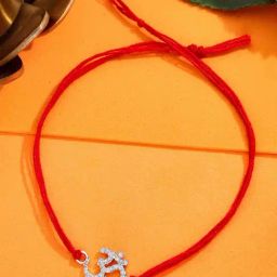 Kai Jewel 925 Silver Classic Om Symbol Rakhi-image-38