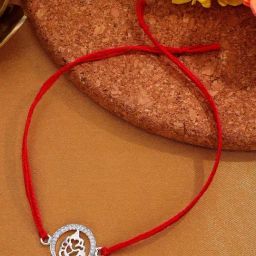 Kai Jewel 925 Silver Classic Ganesha Rakhi Divine Blessings for Raksha Bandhan-image-74