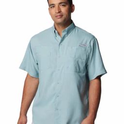 Columbia Mens Blue Omni-Wick Tamiami II Shirt-image-48