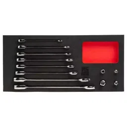 RS PRO 12 Piece Steel Spanner Set Model No 8335925-30