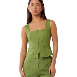 Forever New Posey Square Neck Waistcoat-image-19