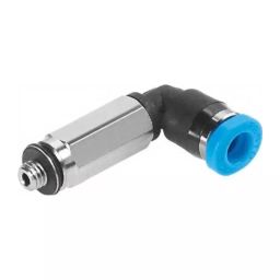 Festo Elbow Threaded Adaptor M7 Male Connector A Threaded-to-Tube, QSMLL-M7-4 (Pack of 10 Pcs)-picture-30