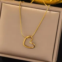 GOLDIWALA Gold-Plated Stainless Steel Chain Necklace-12