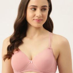 Leading Lady Light Pink Full Coverage T-Shirt Bra-picture-9