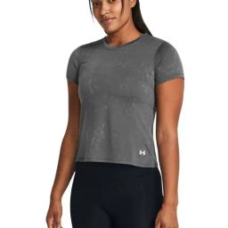 UNDER ARMOUR Grey Slim Fit Sports T-Shirt-image-58