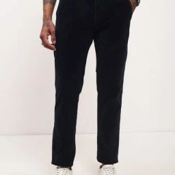 Showoff Navy Blue Straight Fit Jeans-image-85