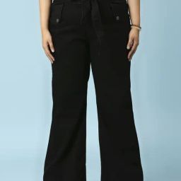 Turning Blue Black High Rise Jeans-image-47