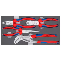KNIPEX PLIER SET, BASIC CHROME, 4 PIECE, 00 20 01 V17-image-43