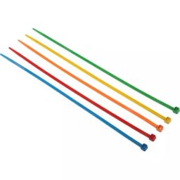 RS PRO Cable Tie 300x4.8 mm Assorted Nylon, 233714 (Bag 250 pcs)-image-99