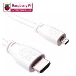 Raspberry Pi Official Micro-HDMI to Standard HDMI Cable (1 Meter) image 2