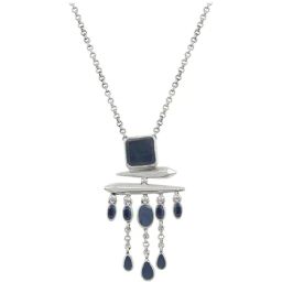 Tribe Amrapali 92.5 Sterling Silver Necklace-image-44