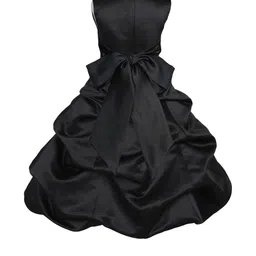 Shahina Fashion Girls Satin Party Dress-picture-14