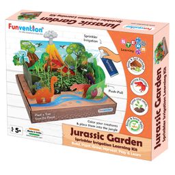 Funvention Jurassic Garden Sprinkler Irrigation DIY STEM Learning Kit For Kids- Multicolor-22