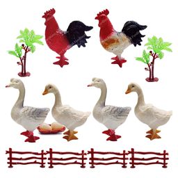 FunBlast Realistic Farm Birds Figure Toy Set Pack of 6 - Multicolor-15
