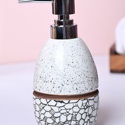 Voncasa Off White Soap Dispenser (320 ml)-image-32