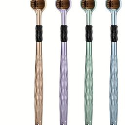 Mihar 3-Sided Triple Angle Toothhugger Training Manual Toothbrush, Ultra Soft Bristles, Toddler and Autistic Oral Care Gentle Clean Each Tooth Pack of 1 (Colour May Vary)-13