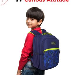HARISSONS NOVIX Navy Green School Backpack Stylish & Practical for Students.(Age-9 to 12 Year-Height 18 Inches)-image-13