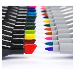 SYGA Graphic Sketch Marker Dual Tip Art Marker Set for Design Drawing Colouring Highlighting Underlining 60 Pieces - Multicolour image 2