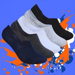 MJE Pack Of 5 Shoe Liners Socks-image-30