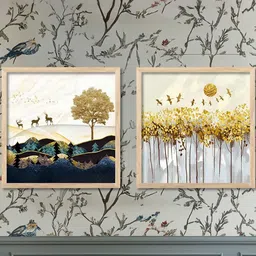 walllane Modern Wall Art With Frame Home Decor Wall Painting For Living Room Office Bedroom-picture-24