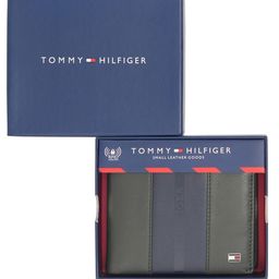 Tommy Hilfiger Men Colourblocked Leather Two Fold Wallet-18