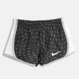 Nike Girls Black Printed Dri-FIT AOP Icon Clash Tempo Shorts-image-6