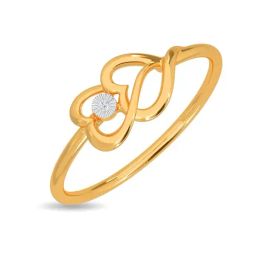 Kisna Diamond & Gold Jewellery Caitlani 18k (750) Diamond & Gold Ring For Women-picture-21
