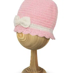 LITTLE GINNIE Kids Embroidered Woollen Beanie-45