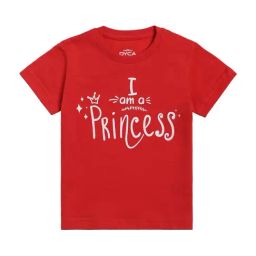 Dyca Kids Red Imperial Cotton Printed T-Shirt-picture-21