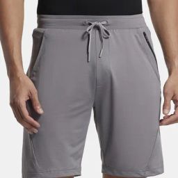 Jockey MV10 Men's Microfiber Straight Fit Solid Shorts with Zipper Pockets and Stay Fresh Treatment-image-48