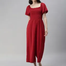 SHOWOFF Red Jumpsuit-picture-45