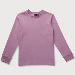 Gini & Jony Boys Pink Cotton Regular Fit Full Sleeves T-Shirt-image-68