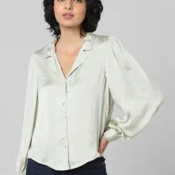 Only Light Green Regular Fit Shirt-picture-6