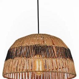 Whispering Homes Tropical Rattan Pendant Lamp-25