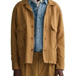 Gant Beige Relaxed Fit Jacket-34
