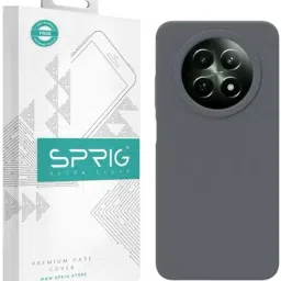 Sprig Back Cover for Realme Narzo N65 5G (Grey)-image-45