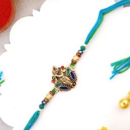 Aapno Rajasthan Divine Krishna Designed Multistrand Rakhi-image-97