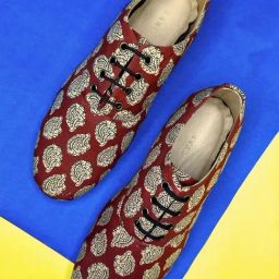 Kanvas Men's Brown Oxford Shoes-image-32