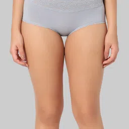 INTIMATE QUEEN Mid-Rise Hipster Briefs IQ-MBU-COOL GREY-XS-image-78