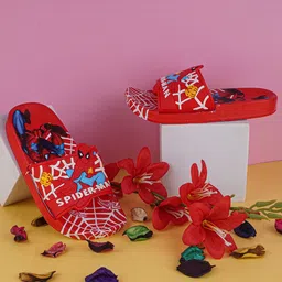 LMG Lifestyle Unisex Kids Printed Rubber Sliders-14